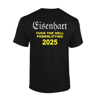 Eisenhart Black Competition T-Shirt 2025